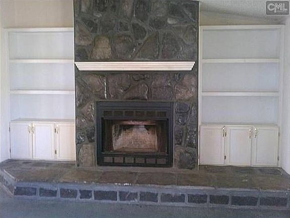 Stone Fireplace