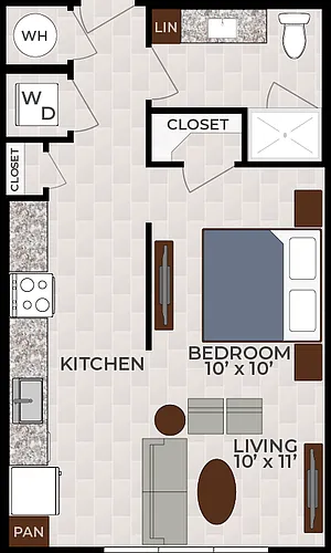 Floor plan Studio