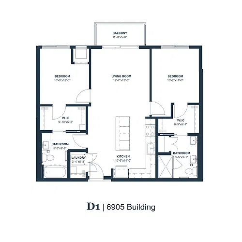 Floor plan D1