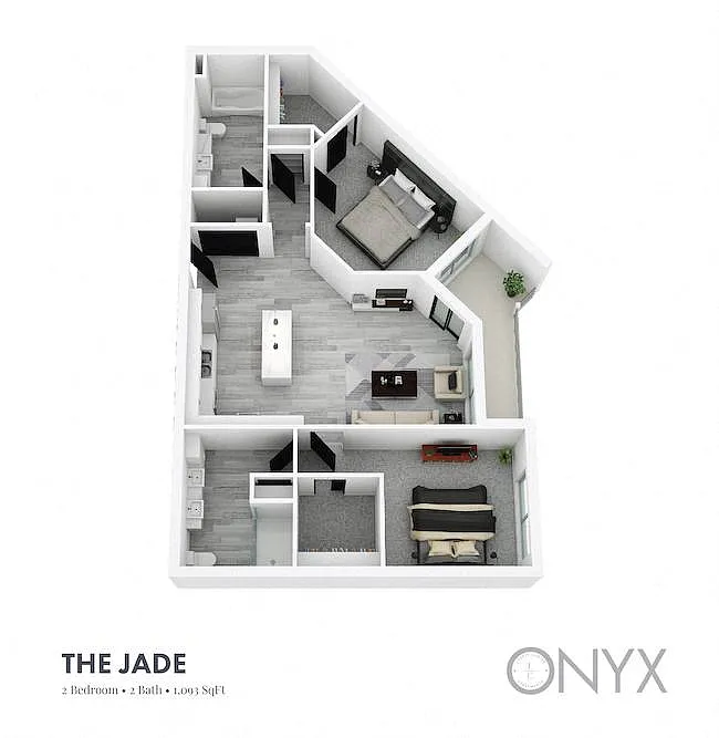 Floor plan ONYX - The Jade