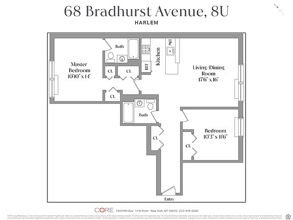 2nd image of 68 Bradhurst Ave APT 8U