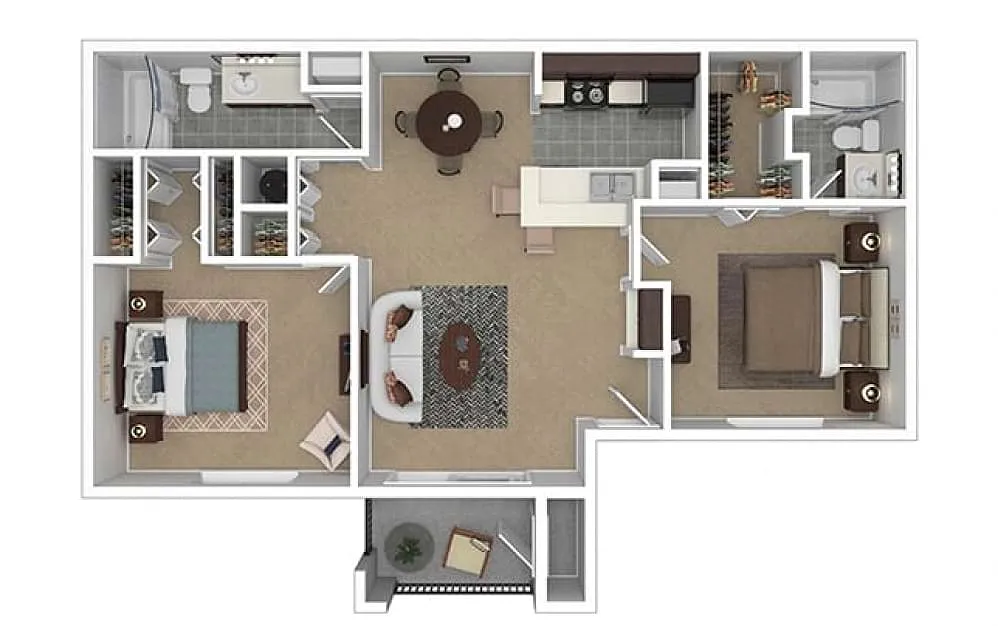 Floor plan Sanibel