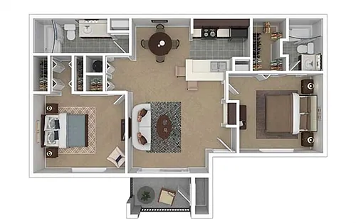 Floor plan Sanibel