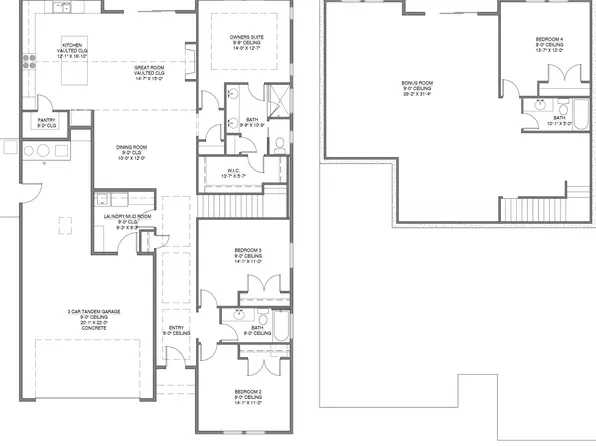 Redwood- Full Daylight Plan, Langtree
