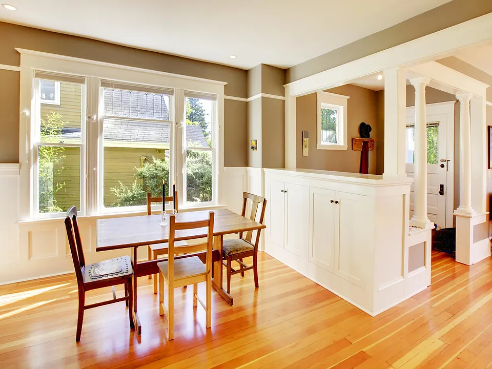 Formal dining room.