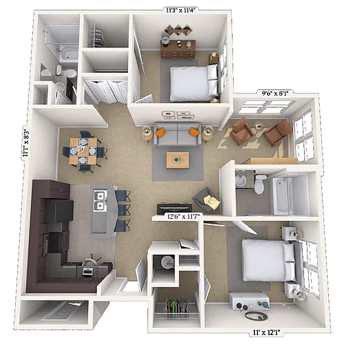 Floor plan 22B
