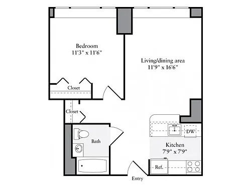 Floor plan 585