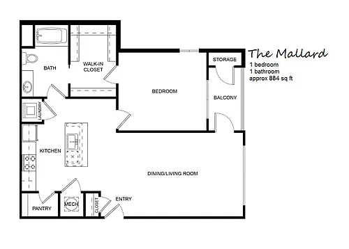 Floor plan Mallard