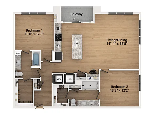 Floor plan C8