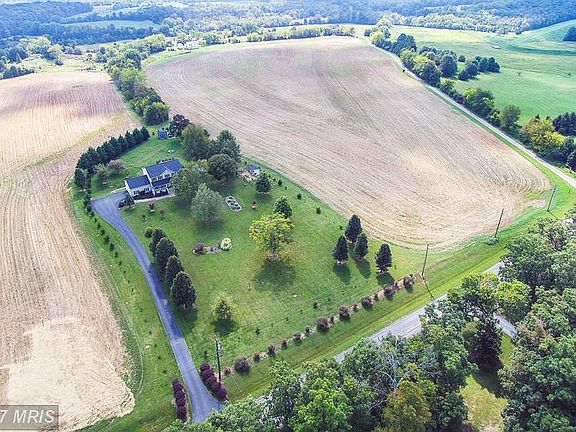 Aerial view of property