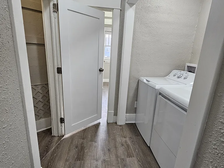 Walk-in pantry and included washer and dryer