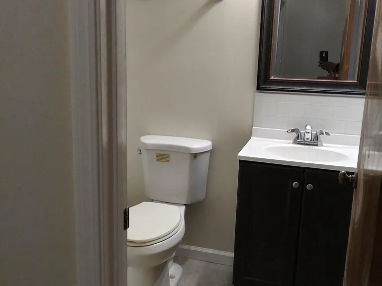 Full 3 piece bathroom on 2nd floor