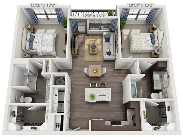 Floor plan B1