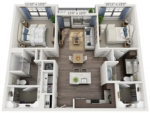 Floor plan B1