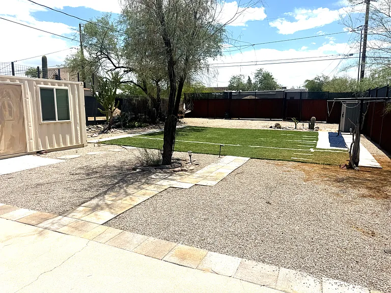 Backyard Area