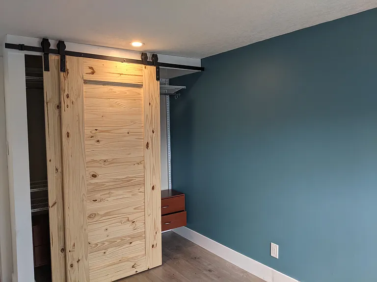 Bedroom #2 Closet Organizer.