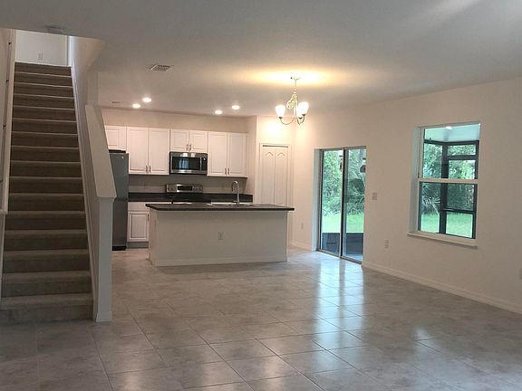 Great room to kitchen