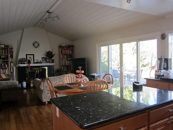 Family Room with Sliding Door