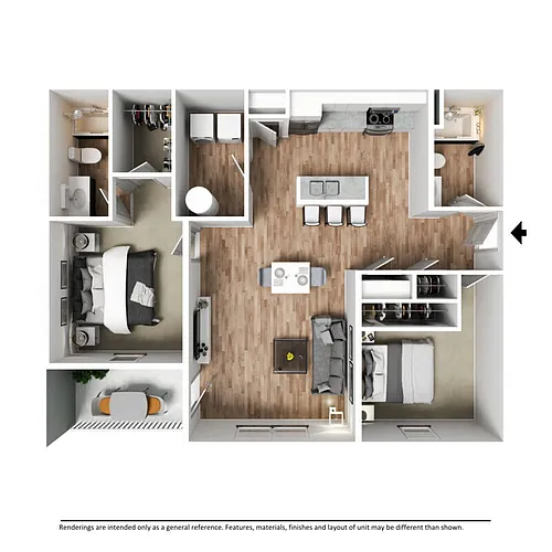 Floor plan The Whitcomb