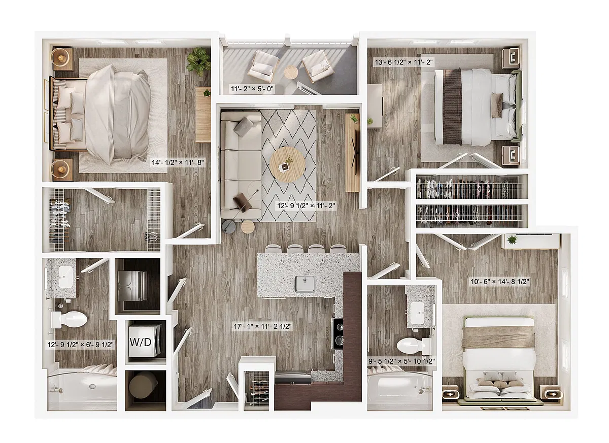 Floor plan 3x2 Heirloom