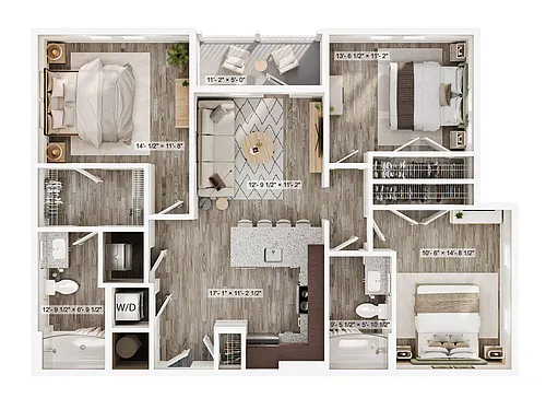 Floor plan 3x2 Heirloom