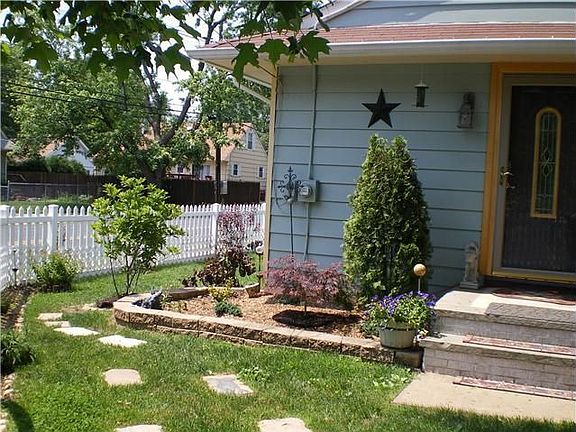 Turning the corner in the garden