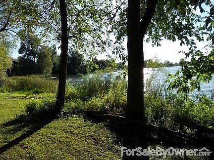 Your back yard : Room for badmiton and a firepit for late night entertainment.