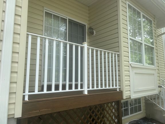Private Deck off of Kitchen