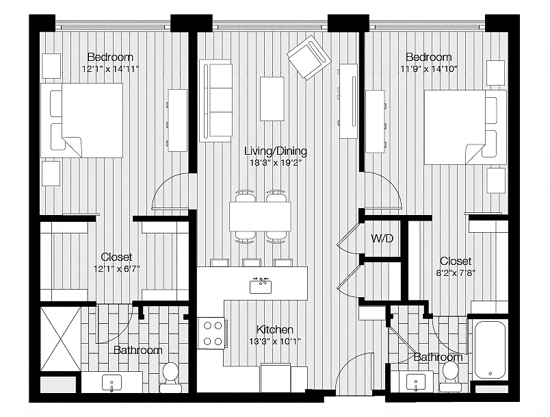 Floor plan B4R