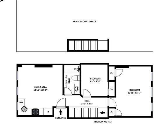 2nd image of 502 Hancock St #3A
