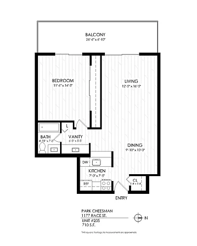 Floor plan Teton