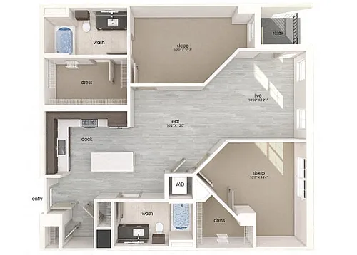 Floor plan B13