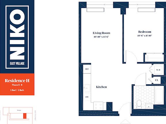 2nd image of 751 E 6th St #5H