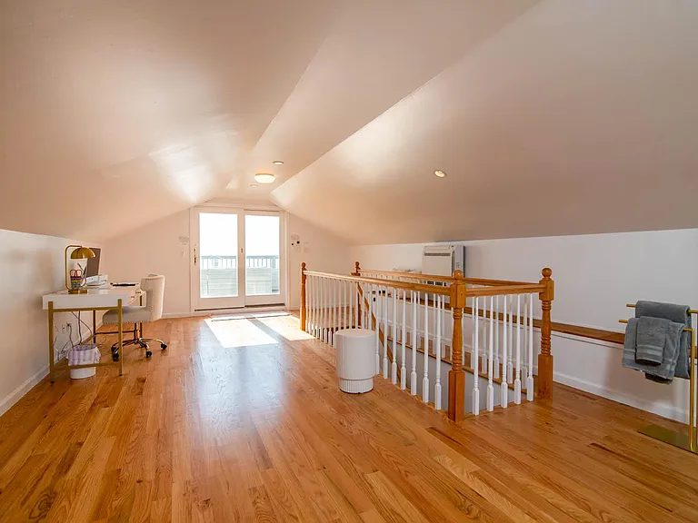 Third floor with large open space and sliders out to Oceanfront deck.