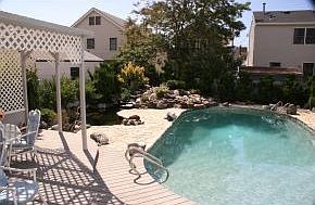 OUTSIDE POOL AND PATIO AREA