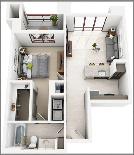 Floor plan A1