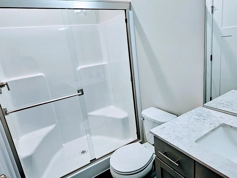 First floor full bath