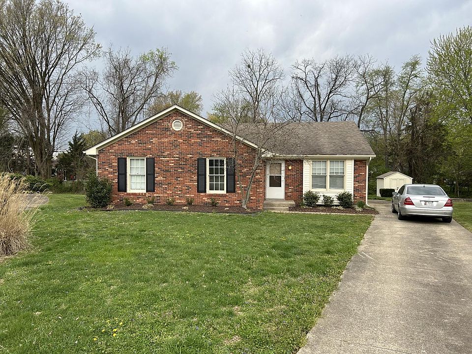 Note large storage shed in rear.