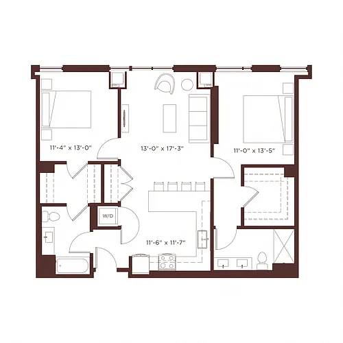 Floor plan PH2