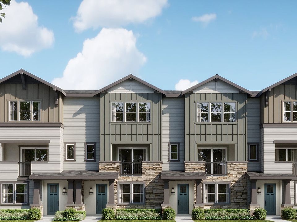 Deerwood Heights in San Ramon by Trumark Homes I 4 Plex Rendering