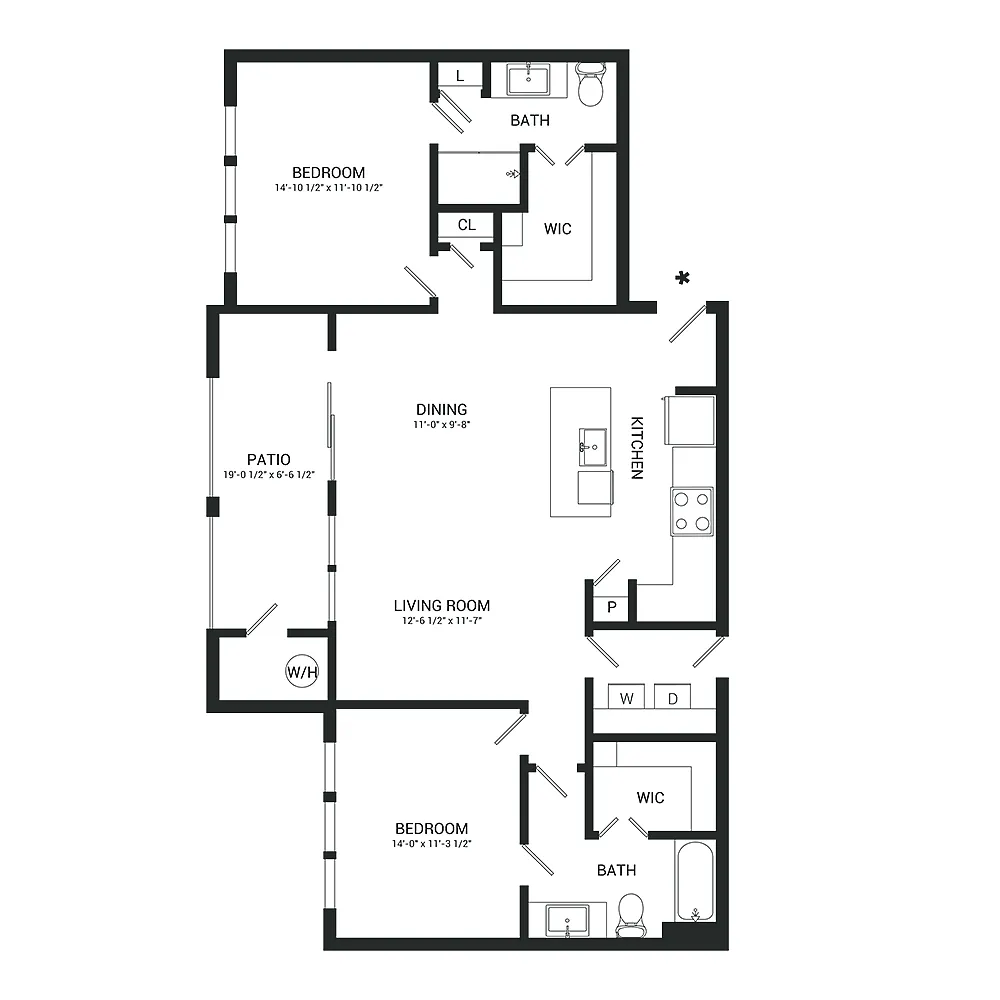 Floor plan Clay