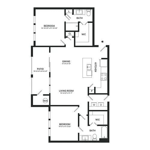 Floor plan Clay