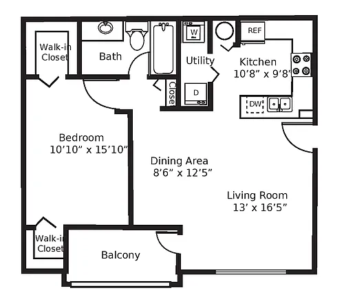 Floor plan Poinciana