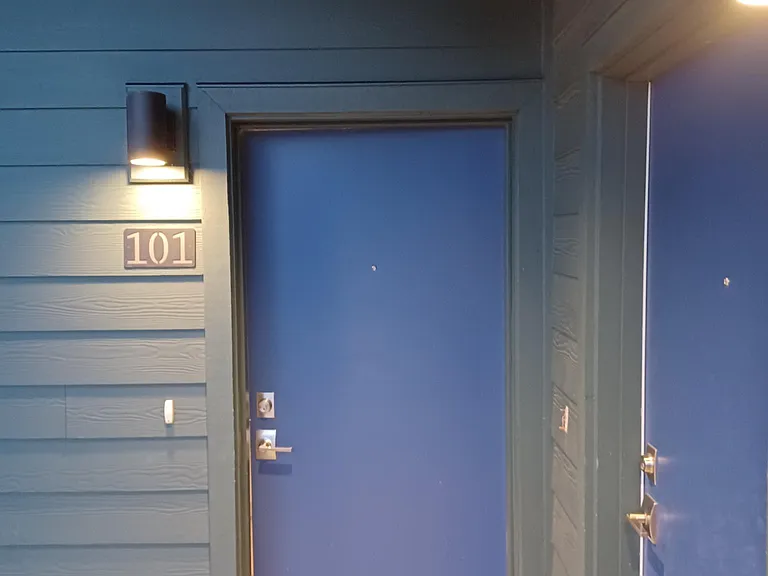 Private entrance