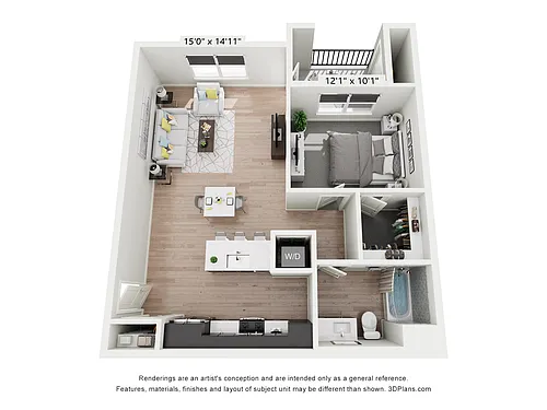 Floor plan Malbec