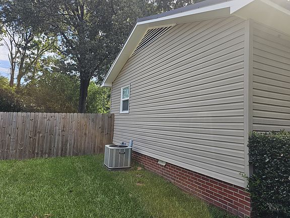 Left side of home. New outside unit.