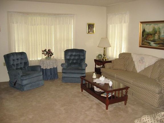 spacious living room