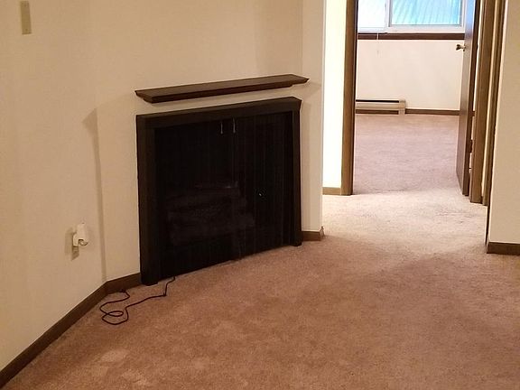 Fireplace in family room