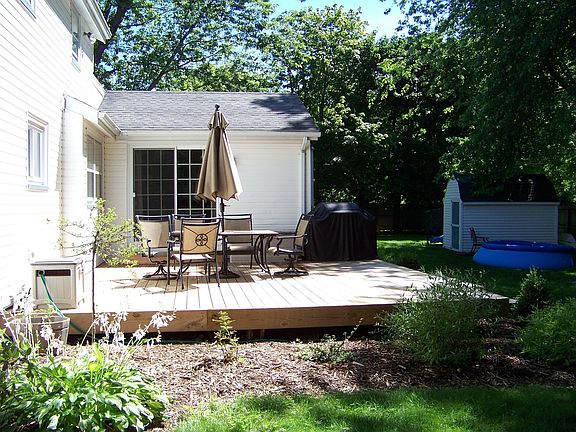 rear deck and fam rm