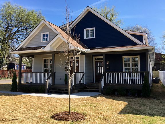 Landscaped front yard
